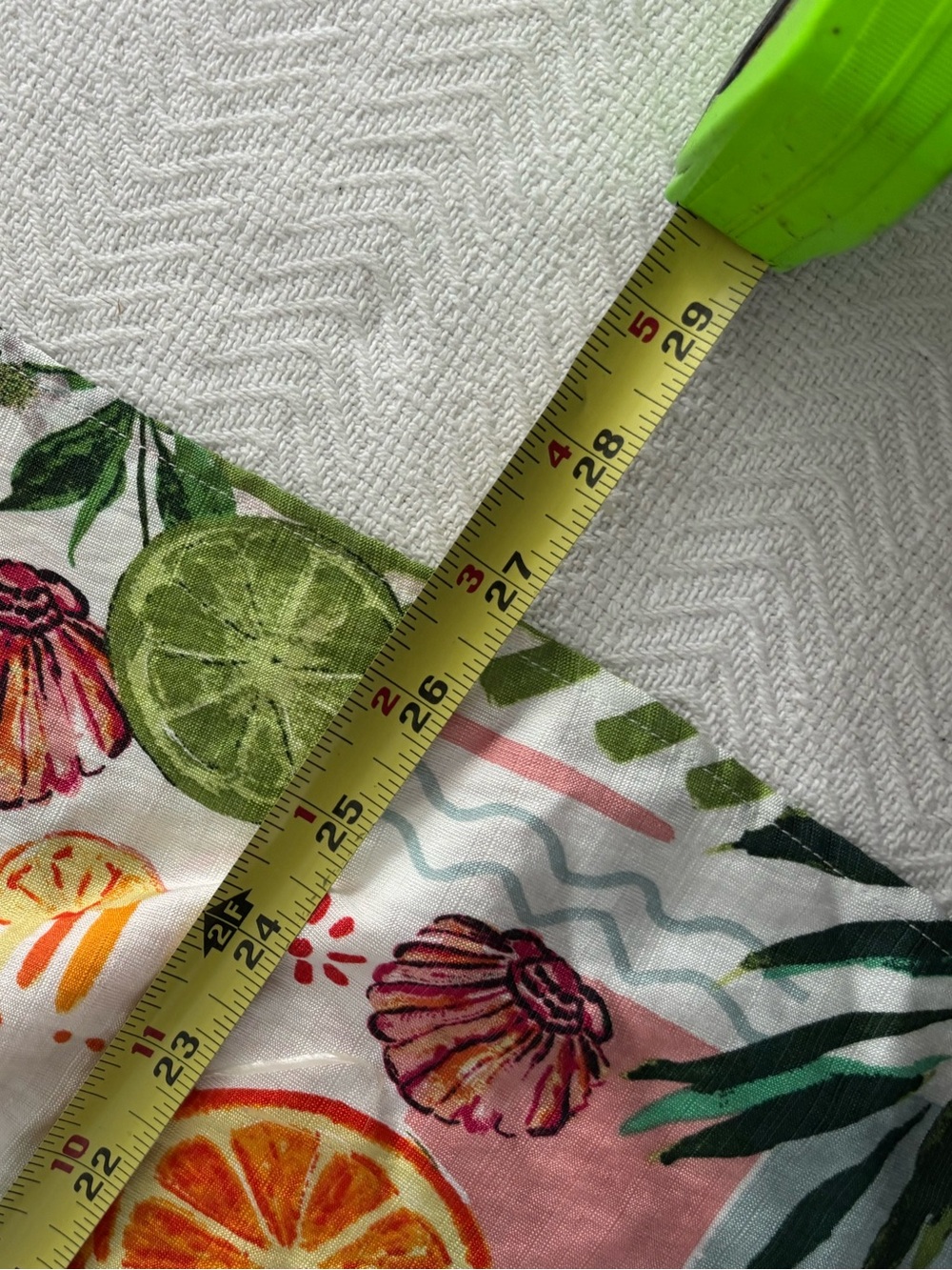 Kate and Lily White Floral Blouse with Multicolor Accents - Picture 6 of 10